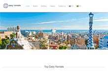 Tablet Screenshot of easyrentals.es